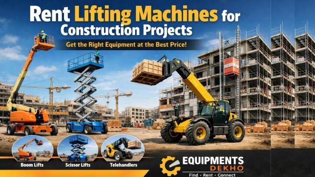 Rent Lifting Machines for Construction Projects &ndash; Equipments Dekho