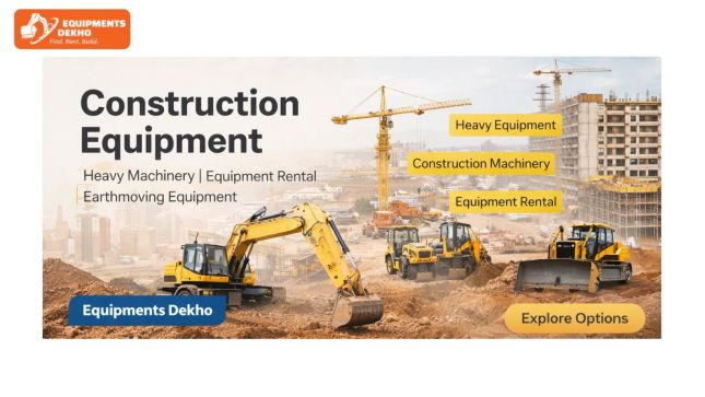 Construction Equipment &ndash; Complete Guide by Equipments Dekho