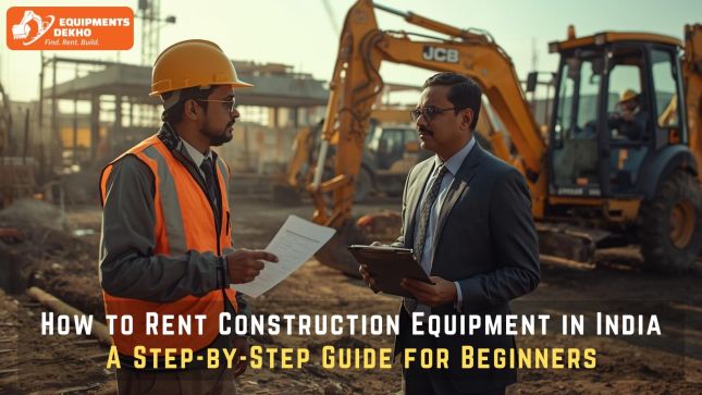 How to Rent Construction Equipment in India: A Step-by-Step Guide for First-Timers
