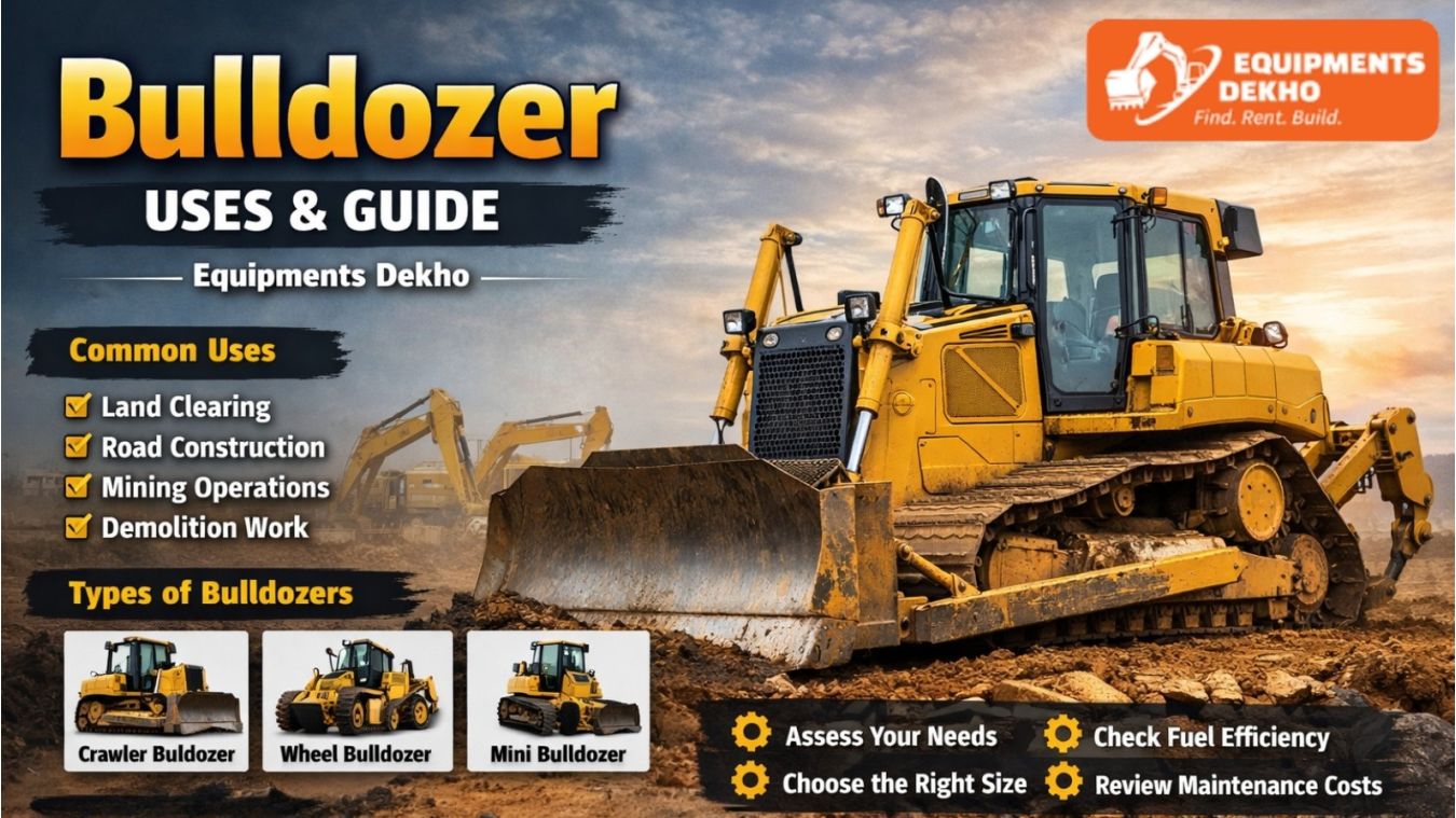Bulldozer Uses & Complete Guide &ndash; Equipments Dekho