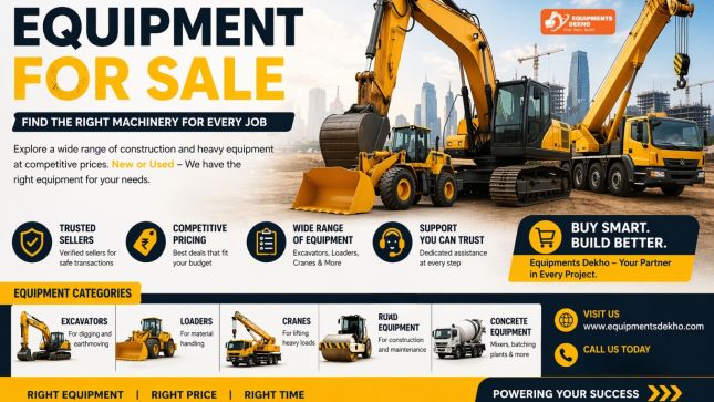 Equipment for Sale in India &ndash; Equipments Dekho