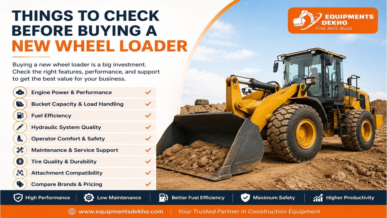 Things to Check Before Buying a New Wheel Loader