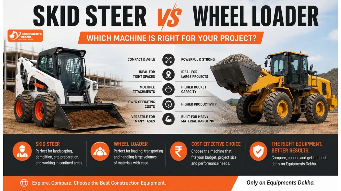 Skid Steer vs Wheel Loader: Which Machine is Right for Your Project?