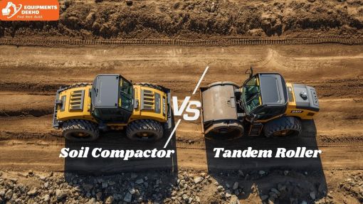 Soil Compactor vs Tandem Roller: Which is Right for Your Project?