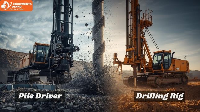 Pile Driver vs Drilling Rig: Which is Right for Your Project?