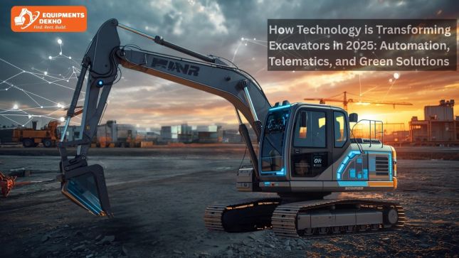 How Technology is Transforming Excavators in 2025: Automation, Telematics, and Green Solutions