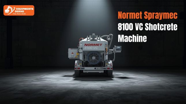 Normet Spraymec 8100 VC Shotcrete Machine Review: Specs, Performance & Pricing Insights