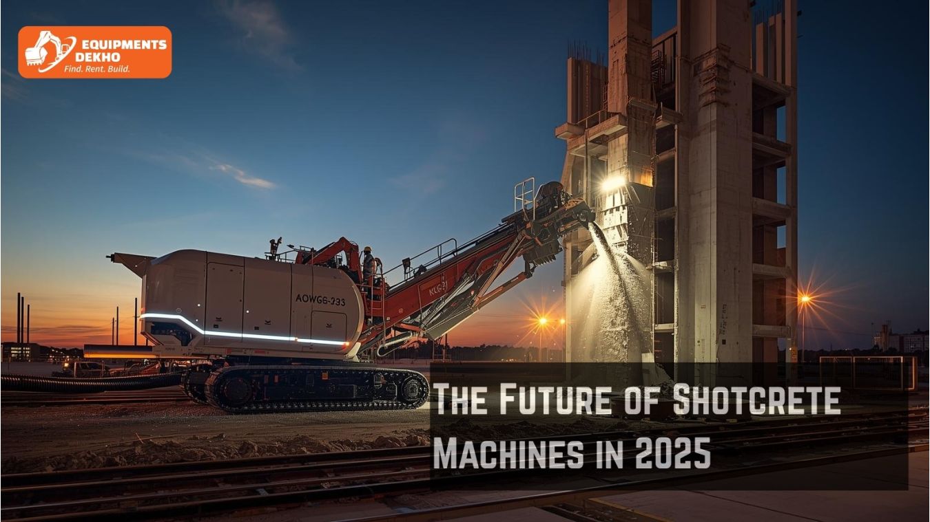 The Future of Shotcrete Machines: Automation, Telematics & Green Technology in 2025